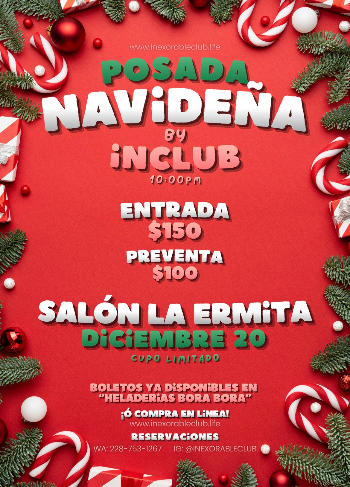 Posada Navideña by InClub | DIC 20